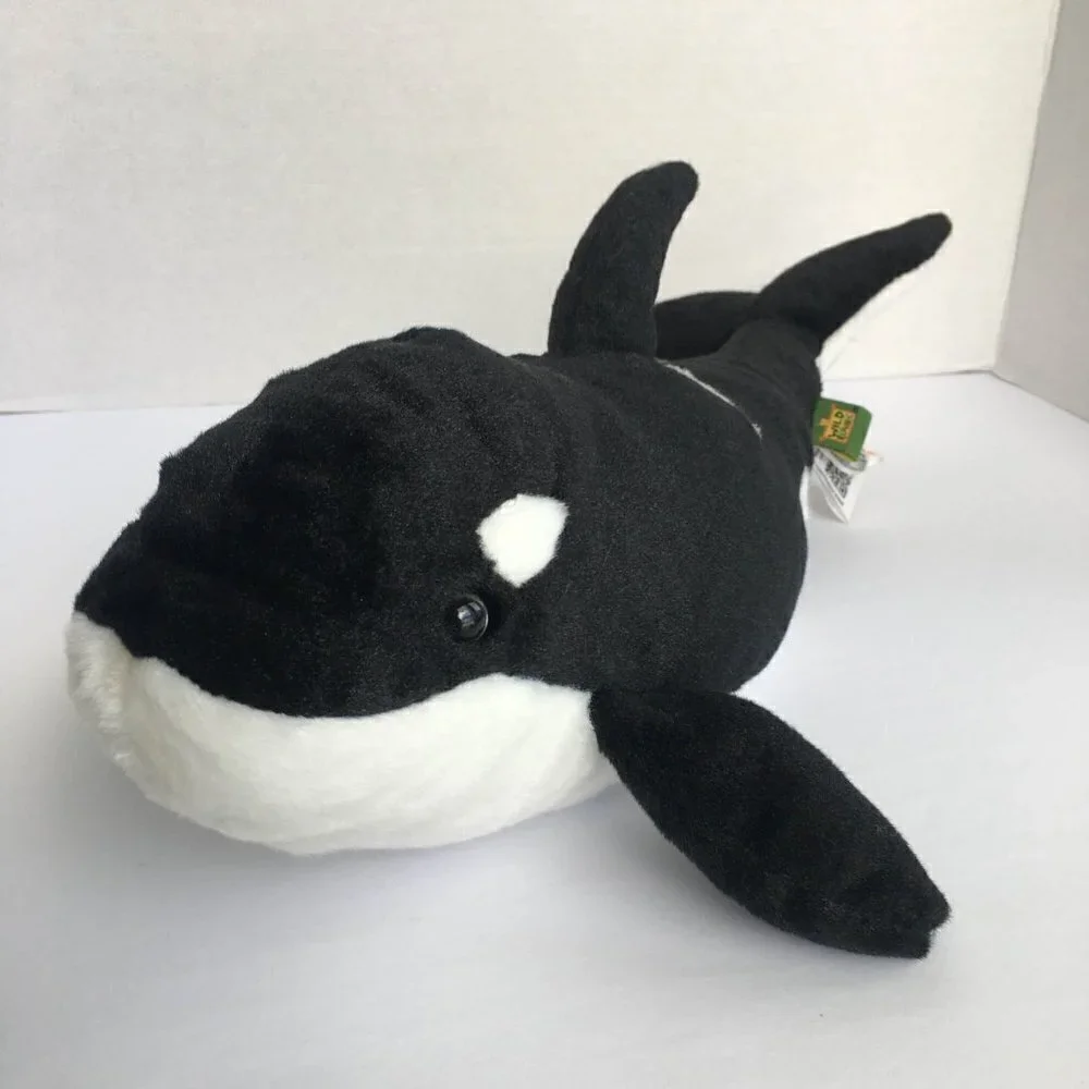 Wild Republic Killer Whale Orca Stuffed Animal Plush Kids Toy